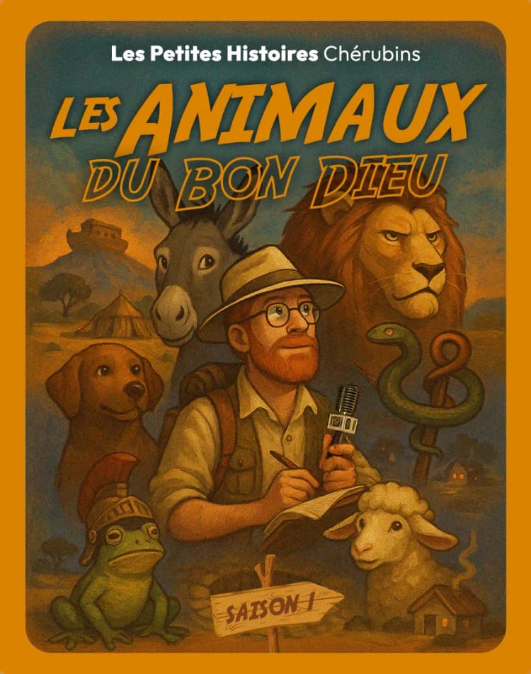 Les Animaux du Bon Dieu - Histoire audio les épopées de l’ancien testament chrétienne pour enfants de dès 5 ans, durée 1h07
