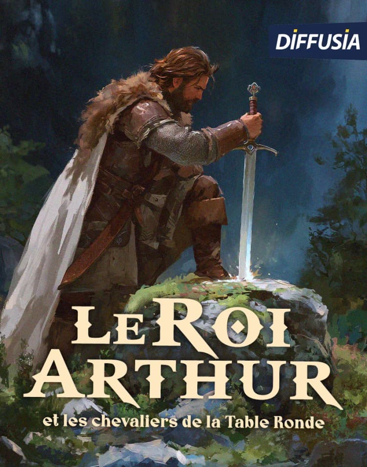Le Roi Arthur - Histoire audio contes et légendes chrétienne pour enfants de dès 6 ans, durée 1h