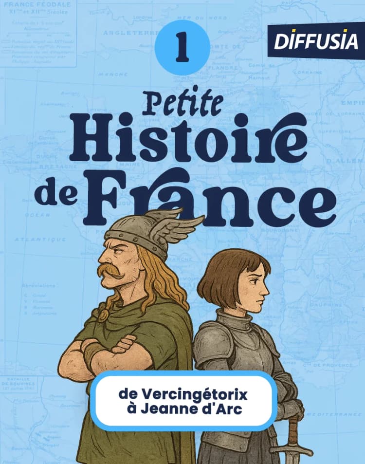 Petite Histoire de France - Vol 1 - Histoire audio récits de l’histoire chrétienne pour enfants de dès 6 ans, durée 1h07
